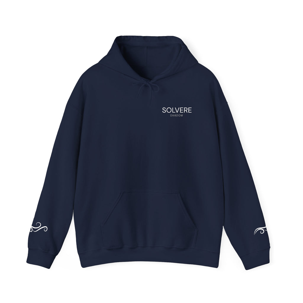 Essential Heavyweight Hoodie; thick, soft, and built to hold its shape.