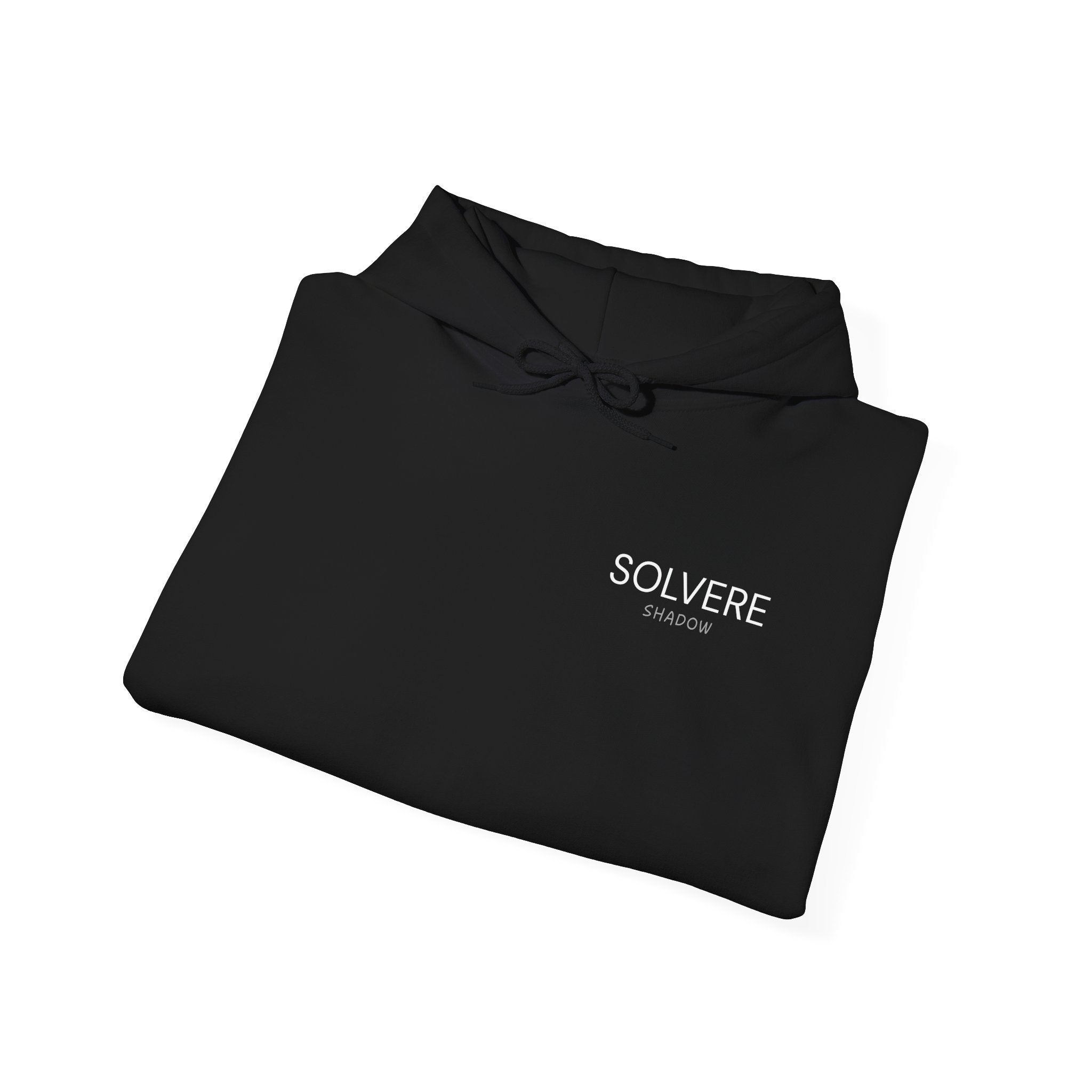 Essential Heavyweight Hoodie; thick, soft, and built to hold its shape.