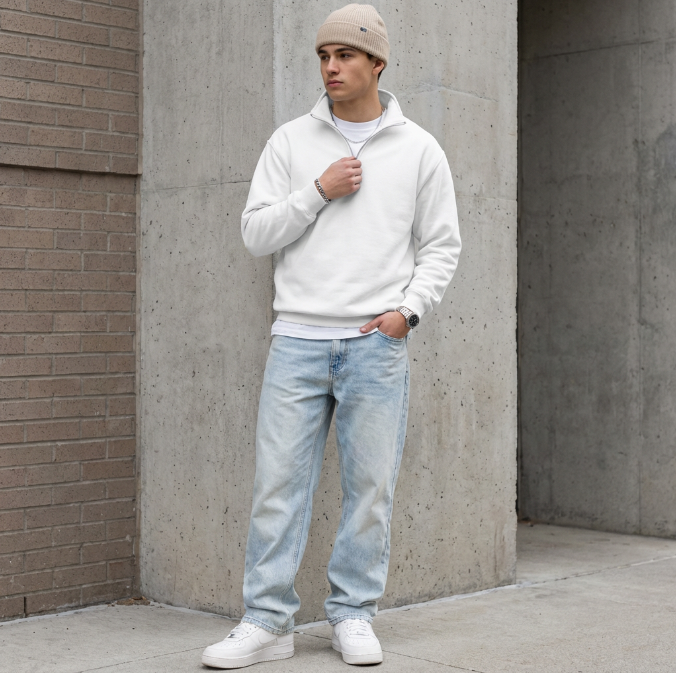 Essential Quarter Zip: Premium Street Fit