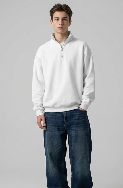 Essential Quarter Zip: Premium Street Fit